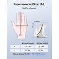 thumbnail image 4 of TECKNET Ergonomic Wireless Mouse, Rechargeable Mouse Wireless Silent for Carpal Tunnel Right Hand, 2.4GHz USB Vertical Mouse Wireless for Laptop, 5 Adjustable 4800 DPI, Computer, MacBook, Desktop, 4 of 8