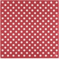 thumbnail image 2 of GZHJMY Set of 6 Retro Vintage Red Polka Dot Cloth Napkins Washable Polyester Dinner Napkins 20"X20" for Dining Table Wedding Party Fall Holidays, 2 of 7