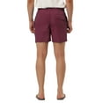 thumbnail image 3 of NOMADIC NOOK Men's Summer Beach Solid Bathing Suit Drawstring Waist Swim Shorts 2 Pack, 3 of 6