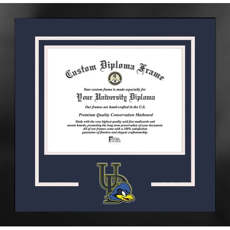 DePaul University 11w x 8.5h Spirit Diploma Manhattan Black Frame with Bonus Campus Images Lithograph (value savings $59)