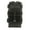 Black Color, variant on Water-Resistant Nylon Canteen Pouches, Multi-Pocket Design for Camping, Backpack Accessories Organization