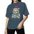 thumbnail image 2 of Cozy Christmas Sloth with Cocoa Women's T-shirt, 2 of 3