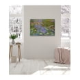 thumbnail image 2 of DECORARTS - Water Lilies Claude Monet Stretched Canvas Giclee Fine Art Print 24x16, 2 of 7