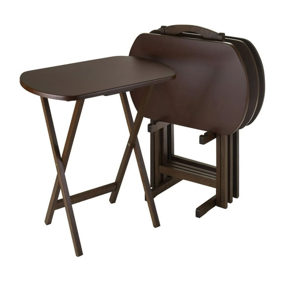 Corbett 5-Pc Oversize Oblong Snack Table Set