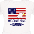 thumbnail image 4 of Inktastic Military Homecoming Welcome Home Daddy Boys or Girls Long Sleeve Baby Bodysuit, 4 of 5