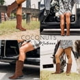 thumbnail image 3 of Coconuts by Matisse Gaucho Cowboy Western Boots for Women, 3 of 7