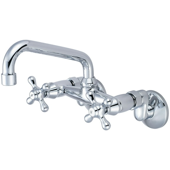 Pioneer Faucets 2Pm540 Premium 1.5 GPM Wall Mounted Kitchen Faucet - Chrome