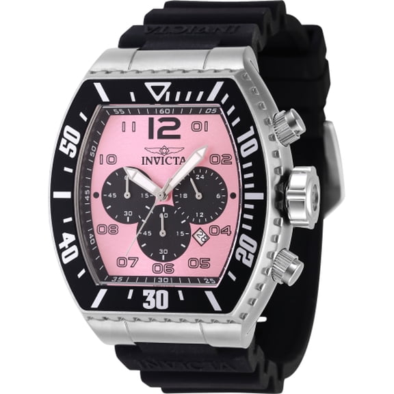 Invicta Men's Pro Diver Pink Dial Watch - 47286
