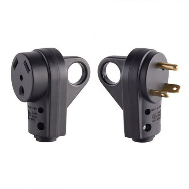 Rv 30 Amp Receptacle Plug Male&Female Power Cord End Replacement
