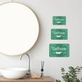 thumbnail image 3 of Classic Framed Plus Bathroom Soak Relax Unwind Wall or Door Sign | Home Bathroom Decor - Medium, 3 of 8