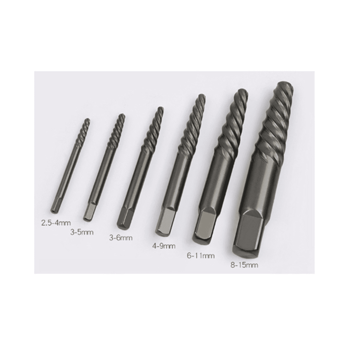Screws & Bolts Extractor Set Drill Bit with Hex Adapter, Out Broken Lug Nut Extractor Stripped Screw Remover Set
