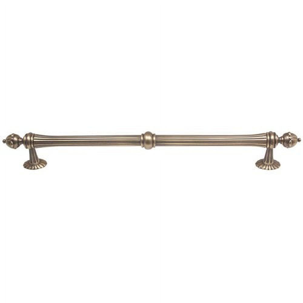 Alno D6929-18-AE Ornate 18 Inch Appliance/Cabinet Pull Antique English
