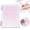 Pink, variant on Gradient Purple Binder Notebook,A5 Spiral Notebook with 10 Holes,Detachable Loose Leaf Notebook,Customizable,Thick Refillable Notebook,60 Sheets