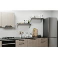 thumbnail image 5 of AmGood 12 in. x 30 in. Stainless Steel Wall Shelf | NSF Certified | Appliance & Equipment Metal Shelving | Kitchen, Restaurant, Garage, Laundry, Utility Room, 5 of 7