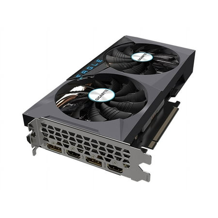 Gigabyte GeForce RTX 3060 EAGLE OC 12G (rev. 2.0) - OC Edition - graphics card - GF RTX 3060 - 12 GB GDDR6 - PCIe 4.0 x16 - 2 x HDMI, 2 x DisplayPort