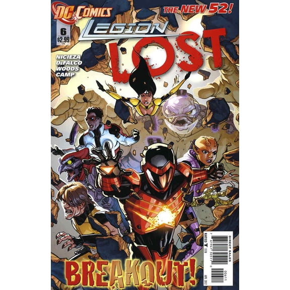 Legion Lost (2nd Series) #6 VF ; DC Comic Book