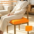 thumbnail image 6 of Stretch Dining Chair Covers, Seat Covers for Dining Room Chair Covers, Removable Washable Kitchen Chair Seat Cushion Slipcovers Protector, 6 of 8
