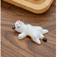 thumbnail image 1 of Cute Cat Palillos Resto Cena Cuchara Soporte Cuchillo Tenedor Soporte Palillos Tenedores Soporte Soporte Palillos Soporte Cerámica Decoración del hogar, Estilo 6 brillar Electrónica, 1 of 5