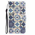 thumbnail image 5 of Compatible with iPhone 12 Pro Max Wallet Case for Women with Credit Card Holders, Magneitc Cute Patterned Designed Flip PU Leather Kickstand Shockproof Cover for iPhone 12 Pro Max, Totem, 5 of 6