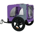 thumbnail image 3 of “Foldable Pet Bike Trailer for Small & Medium Dogs – Best-Selling Easy-Release Wheel Dog Cart with Non-Slip Floor & Internal Leash”, 3 of 23