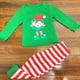 thumbnail image 5 of Pantalones De Camisa De Otoño Conjunto de pijama familiar de 2 piezas con cuello redondo y estampado de dibujos animados estilo navideño traje diario Cgtredaw Niño Verde 6-7T para Niño, 5 of 9