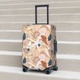 thumbnail image 5 of Yiaed Tropical Beach Sea Shell Print Travel Luggage Cover Suitcase Protector Fits 18-32 Inch Luggage Wheel Covers Patterned Elastic Luggage Anti-scratch（No luggage）-Large, 5 of 5