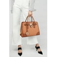 thumbnail image 2 of Dasein Women Handbags Top Handle Satchel Purse Shoulder Bag Briefcase Hobo Bag Set 2Pcs, 2 of 9