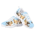 thumbnail image 4 of Pzuqiu Lovely Dog Sneakers for Girls Animal Print Running Sneakers Size 5 Boys Lightweight Casual Walking Shoes Lace Up, 4 of 7