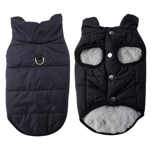 Waterproof Windproof Dog Winter Coat for Small Medium Large Dogs Warm Lined Puppy Jacket for Cold Weather Lightweight Snow Coat Soft Doggie Vest