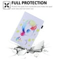 thumbnail image 2 of Allytech iPad mini 6 Case, iPad Mini 6 Flip Case 8.3", PU Leather Smart Cover Auto Sleep Wake Multi Angle Stand Shockproof Protection TPU Back Cover for Apple iPad mini 6 2021, Unicorn, 2 of 6
