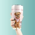 thumbnail image 3 of Happy Mother's Day Brussels Griffon Love Dog Mom Heart Flower 30oz Stainless Steel Tumbler Insulated Cup with Lid Griff Dog Lover - 12004, 3 of 5