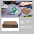 thumbnail image 5 of Wooden Drawer Tea Box Vintage Tea Bag Organizer Drawer Tea Bag Storage Box for Desktop, 5 of 6