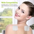 thumbnail image 3 of Electrode Patches for TENS Unit - (2"x2") Replacement Pads Upgraded Self-Adhesive Electrodes Pads with 0.2mm Connector, Skin-Friendly Design 20Pcs, 3 of 10
