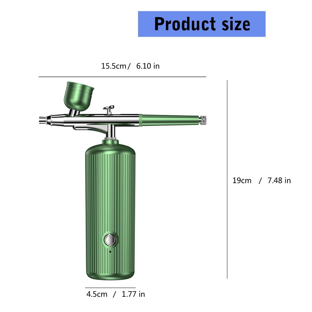 ZPAQI High Performances Airbrushes Compressor Set for Artists, and Beauty Enthusiasts