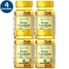 4 Pack - Puritan's Pride Betacarotene 25000 Iu 100 Count