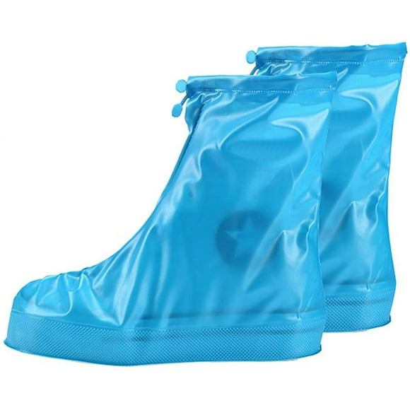 IUL Reusable Rain Boot Rain Shoe Covers Non Slip Waterproof Overshoes Foldable Galoshes Men/Women/Kids