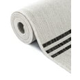 thumbnail image 6 of Unique Loom Outdoor Modern Collection Area Rug - Miranda (5' 3" x 8' Rectangle White and Black), 6 of 10