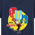 thumbnail image 3 of Dr. Seuss - Have Fun And Create - Toddler And Youth Short Sleeve Graphic T-Shirt, 3 of 6