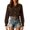 Brown, variant on ClodeEU Women Lapel Long Sleeve Button Down Shirts,Casual Loose Blouse Army Green,Women's Plus L