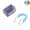 Blue, variant on Soft Silicone Swimming Nose Clip with Storage Case, Waterproof Comfortable Swim Nose Plug Anti-Water Nose Clips for Adults Kids Pool Diving Surfing Swimming Accessories
