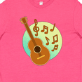 thumbnail image 4 of Inktastic Cute Guitar with Musical Notes Youth T-Shirt, 4 of 5