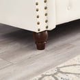 thumbnail image 3 of 3 - seat Ivory Sofa | Classic American Tufted Design in Living Area | Sturdy Structure and Good Texture, 3 of 6