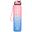 Pink Blue Gradient, variant on GEDUX 32oz Motivational Water Bottle with Time Marker, Leakproof Tritan Sports Water Bottle, BPA-Free Wide Mouth with Infuser & Carry Strap for Gym Running Travel