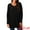 Black, variant on DARING DIVA Hollow Cable Knit Loose Casual Pullover Sweaters S Gray
