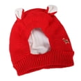 thumbnail image 2 of Sombrero para perros Salvador Sombrero para Mascotas invierno Cálido Sombreros de Punto para perros rojo, 2 of 8