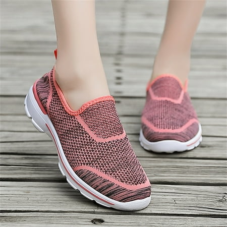 

Cathalem Ladies Fish Wedge Mouth Breathable Strap Rhinestone Heel Shoes Sandals Flowers Buckle Women s Sneaker Slippers for Women Pink 7