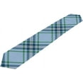 thumbnail image 5 of 13"x70" Rectangle Cloth Table Runner Blue Tartan Texture Table Cover for Wedding Birthday Holiday, 5 of 5
