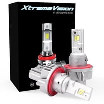 Xtremevision VX H13 LED Headlight Bulbs - 6500K Xenon White, 8000 Lumens, 16W LED