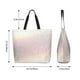 thumbnail image 5 of Fotbe Glitter Light Pearl Bolsa Tote Estética de Lona con Estampado para Mujer - Bolsa Reutilizable de Hombro Casual para Vacaciones, Compras, Trabajo y Gimnasio, 5 of 8