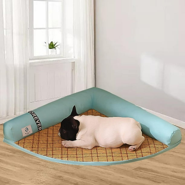 Cooling mat Non slip bottom easy to carry easy to clean. Keep cool for pets Triangle L Walmart